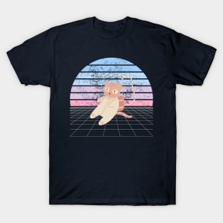 Cat Floating in Space T-Shirt